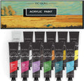 36 Colours Acrylic Paint Set 12 ml x36 Tubes for Beginner, Student, Adult, Artist, Paint On Wood, Ceramic, Fabric, Crafts GC-AP36