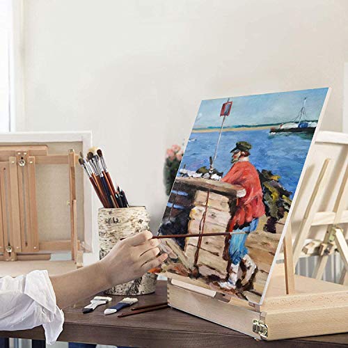 hhhouu Canvas Board for Painting 9 x 12 Inches (22.9 x 30.5 cm) Canvas Set 14 Pieces Painting Artist Canvas for Oil Paints, Acrylic Paints