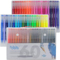 60 Colours Watercolor Dual Brush pens Calligraphy Pen Set Fine Liner and Brush Tip Markers Colored Pens, Art Pens for Adult Coloring Book and Bullet Journal HO-C-60