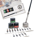 Calligraphy Pen Set, Wooden Dip Pen with 16 Dip Nibs, 3 Ink Bottles and 1 Pen Holder, Calligraphy Set for Beginners - MU-04
