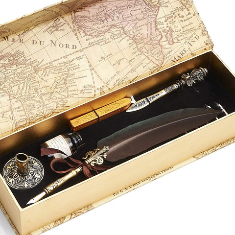 European Quill Pen Set: Exquisite Craftsmanship and Elegant Design –  CHL-STORE