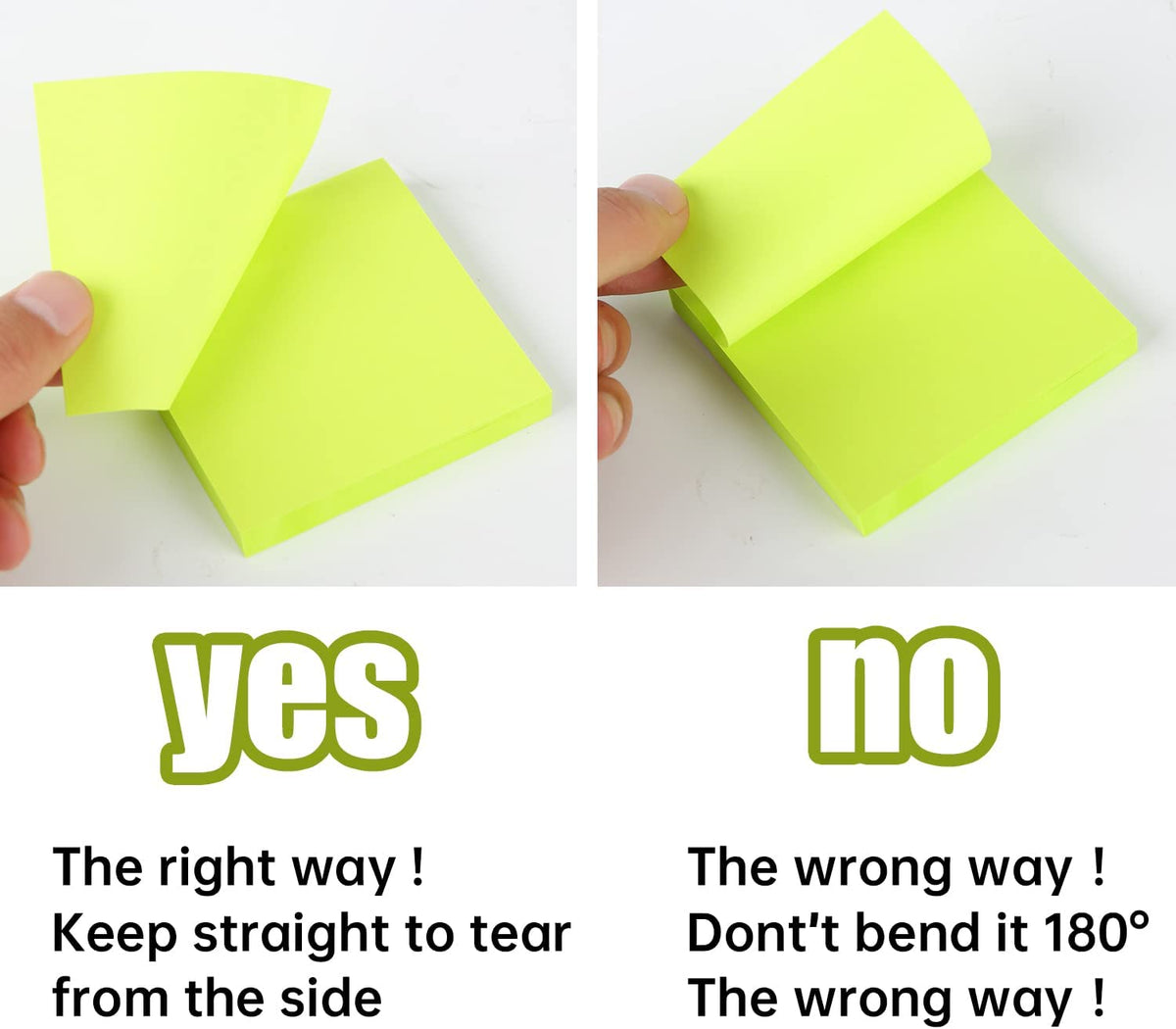 Sticky Notes Post, 8 Colors Self Sticky Notes Pad Its 3X3 in,16 Pads Bright Post Stickies Colorful Big Square Sticky Notes for Office, Home, School, Meeting,100 Sheets/pad